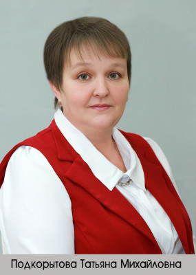 Подкорытова Татьяна Михайловна.